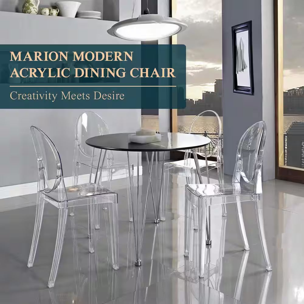 Marion Clear Acrylic Side Chair