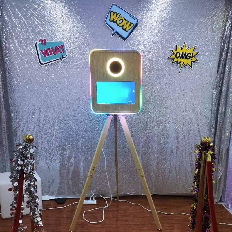 Photo Booth, Touch Selfie Photo Interaction Built-In Printer