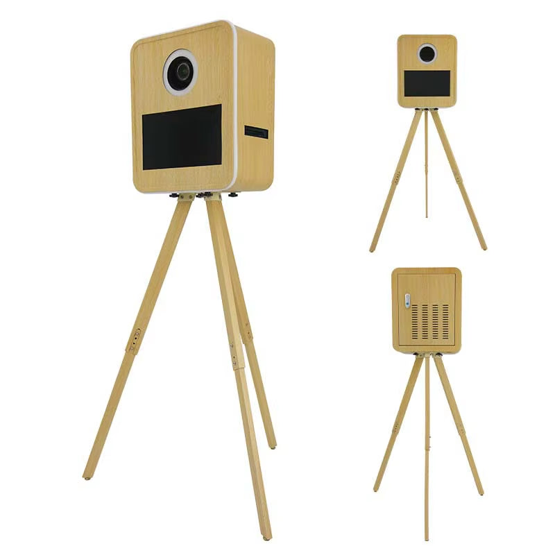 Photo Booth, Touch Selfie Photo Interaction Built-In Printer