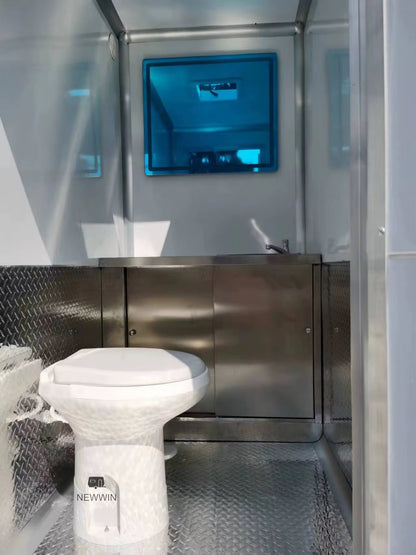 Multifunctional Portable Toilets Trailer Prefab Shower Room and Toilet for Outdoor Use