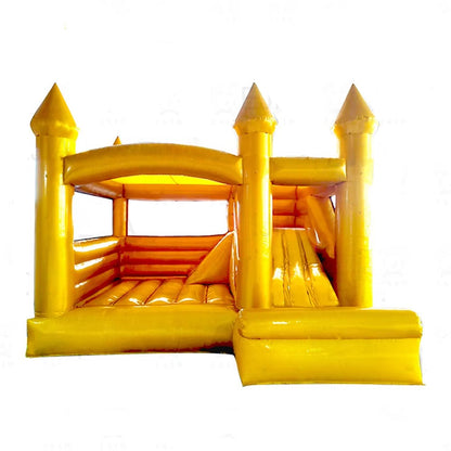 White Pink Bounce House with Slide & Ball Pit – Kids & Adults