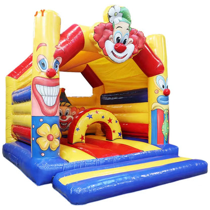 Fast Air Ship to Door, Commercial Clown Bounce House Circus Bouncy Castle Jumping Houses for Party