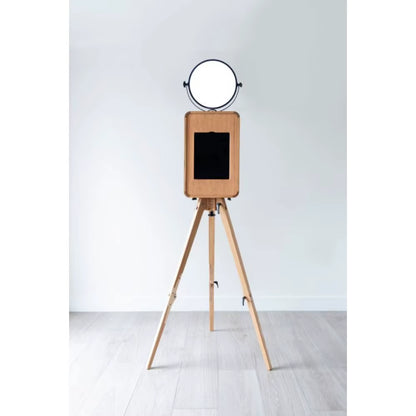 Double-Sided Oak Photo Booth 18.5 Touch Screen Display Ipad Photo Booth Case Wood Machine Photo Booth Printer