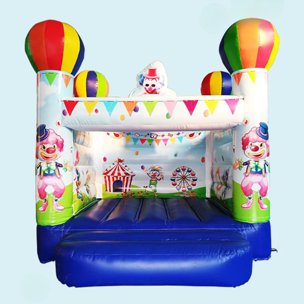 Commercial Clown Circus Bounce House Bouncy