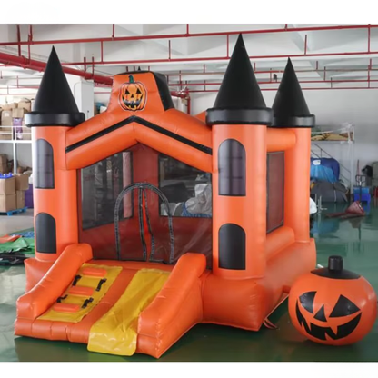Red 4x4M Commercial Inflatable Bounce House