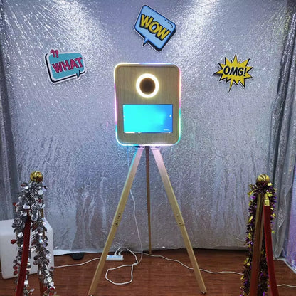 Photo Booth, Touch Selfie Photo Interaction Built-In Printer