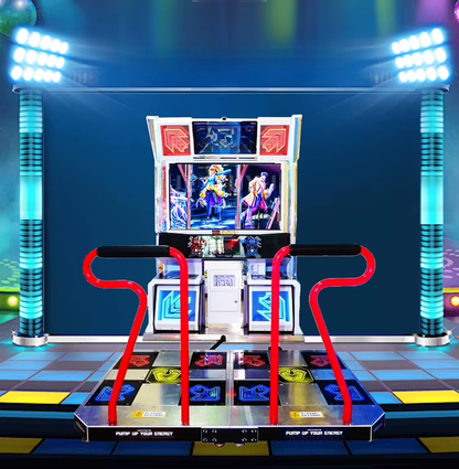 Pump It Up 2-Player Dance Arcade Machine