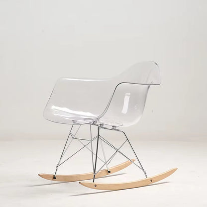 Nordic Transparent Dining Chairs Minima Chairs for Living Room Creative Portable Chair Modern Armchairs Home Furniture