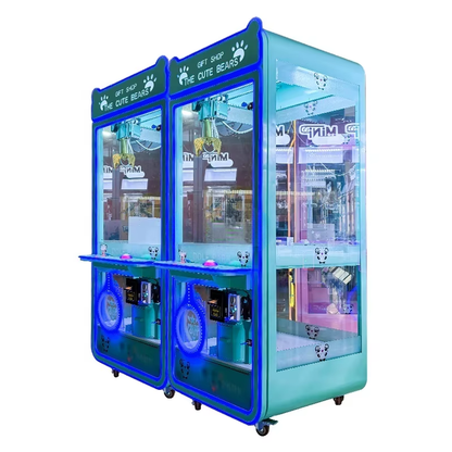 Doll Park Mini Crane Claw Machine(4-Player Stack)  – Coin Operated