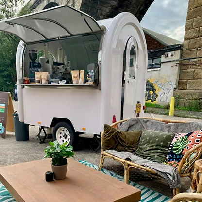 Mobile BBQ Food Trailer with Full Kitchen Equipment