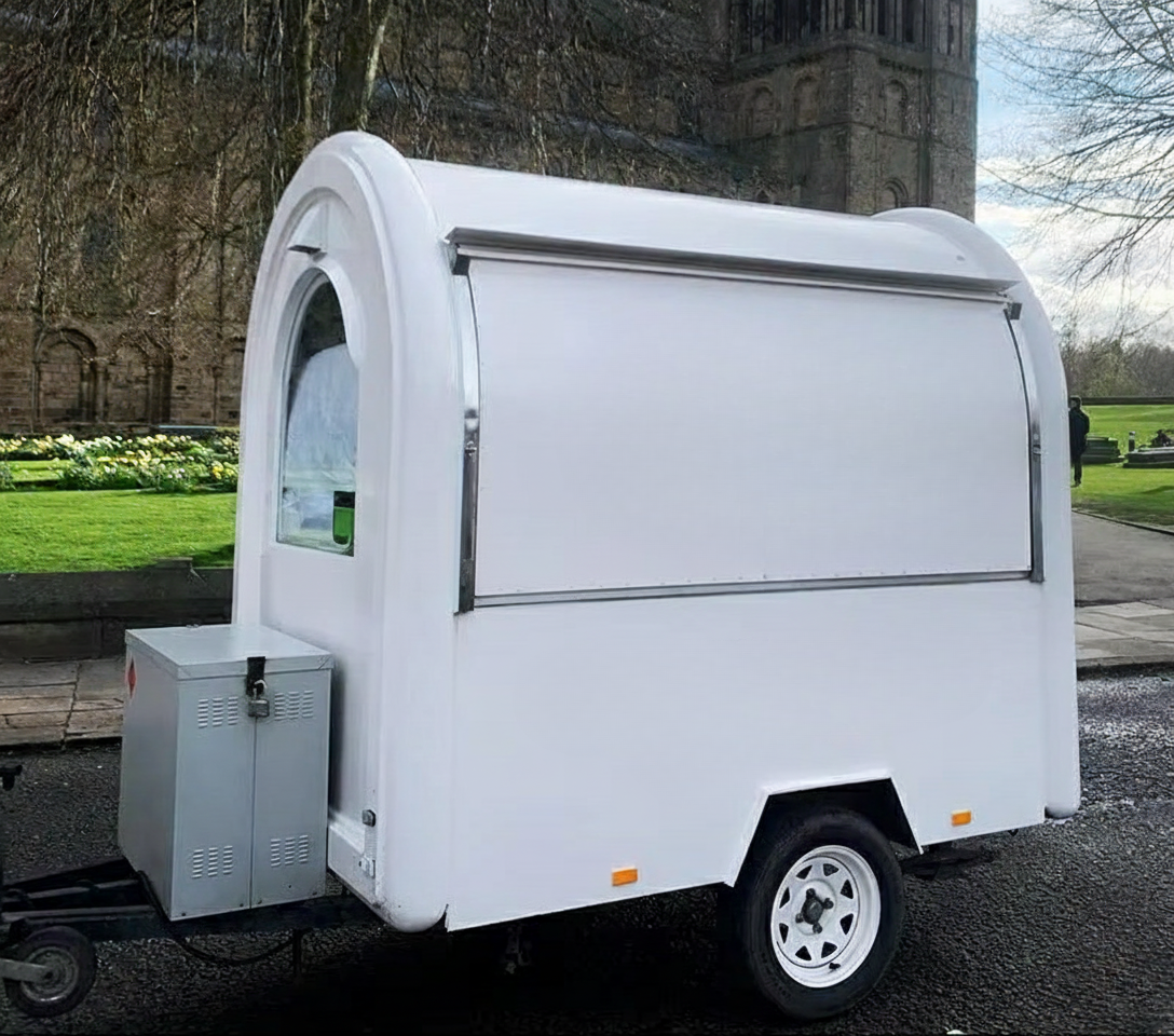Mobile BBQ Food Trailer with Full Kitchen Equipment