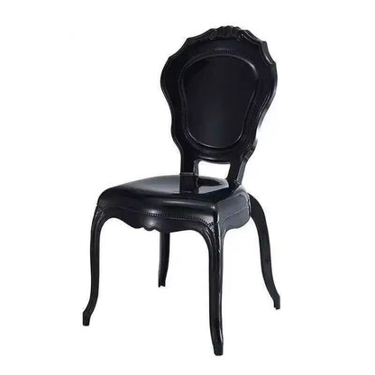 Transparent Simple Dining Chairs Creative Kitchen Furniture Household Acrylic Crystal Dining Chair Designer Palace Style Stool H