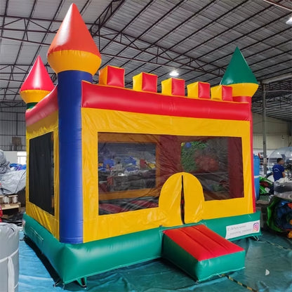 Inflatable Bouncer Jumping Castle Outdoor Game Commercial PVC Bounce House Party Jumper Bouncing and Slide Combo for Kids