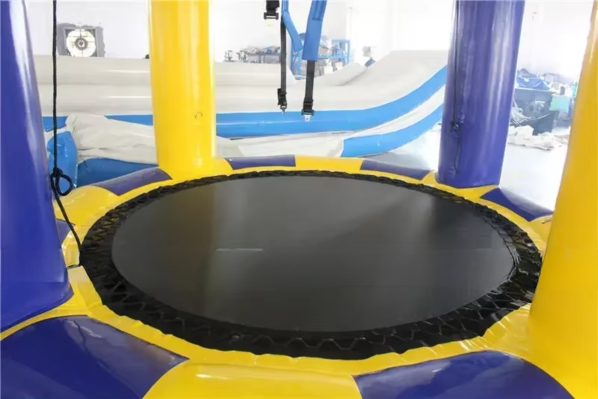 Commercial Inflatable Bungee Jumping Trampoline Game