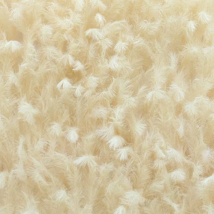 Artificial Pampas Grass Cloth Base Roll up Flower Wall Curtain, Reed Plants Wall, Wedding Backdrop Decor, Event Party Props, 5D