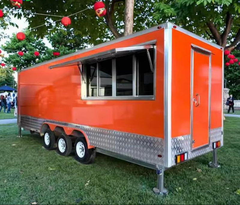 Customized Fully Catering Equipped Food Trailer with Kitchen Gear for USA Hot Dog Vending Use