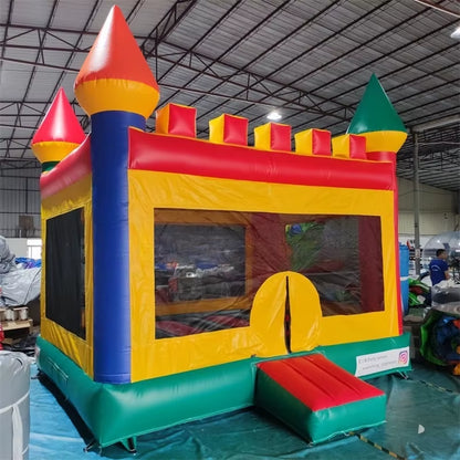 Inflatable Bouncer Jumping Castle Outdoor Game Commercial PVC Bounce House Party Jumper Bouncing and Slide Combo for Kids