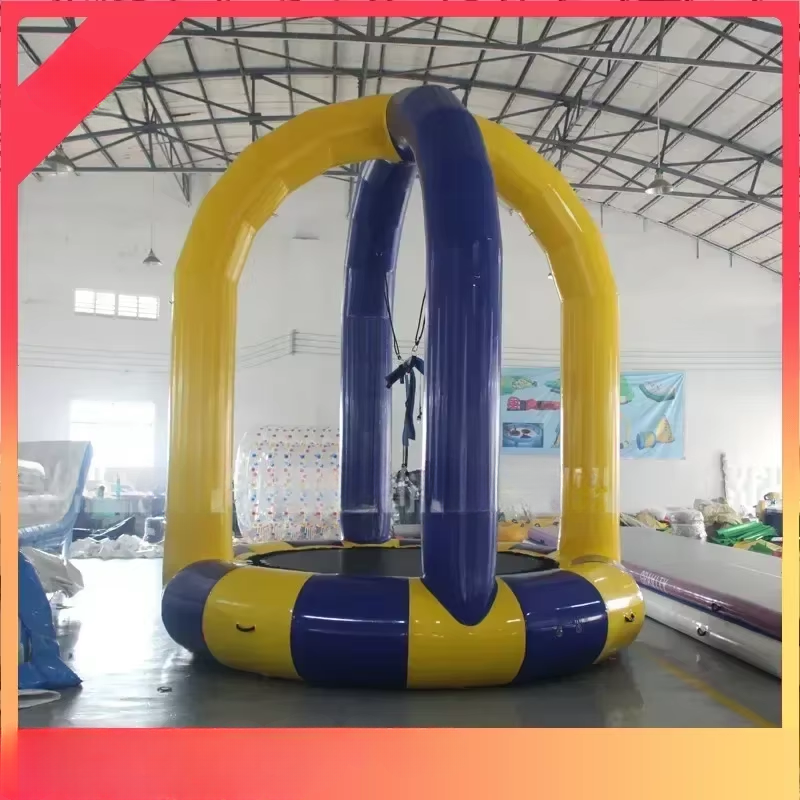Commercial Inflatable Bungee Jumping Trampoline Game