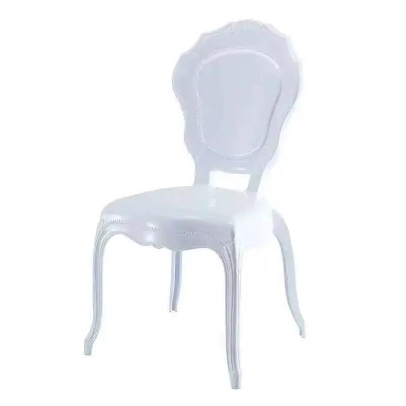 Transparent Simple Dining Chairs Creative Kitchen Furniture Household Acrylic Crystal Dining Chair Designer Palace Style Stool H
