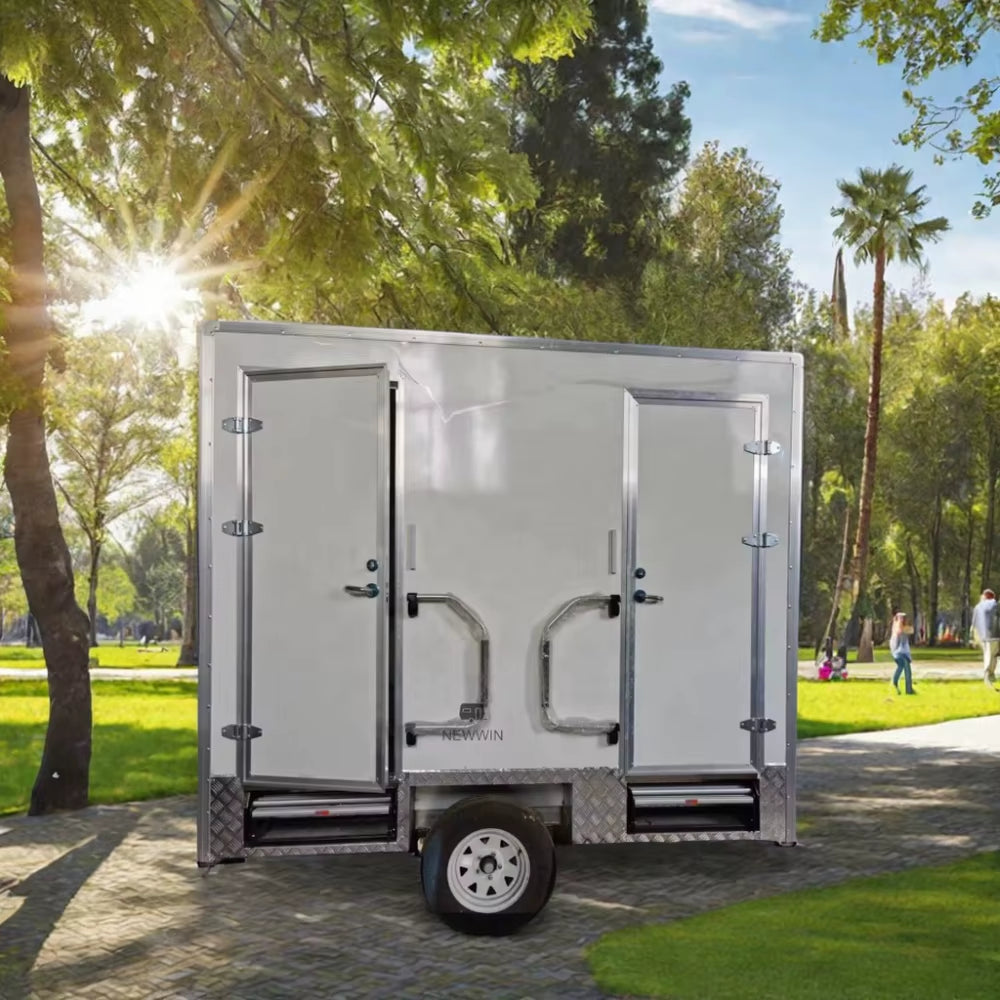 Multifunctional Portable Toilets Trailer Prefab Shower Room and Toilet for Outdoor Use
