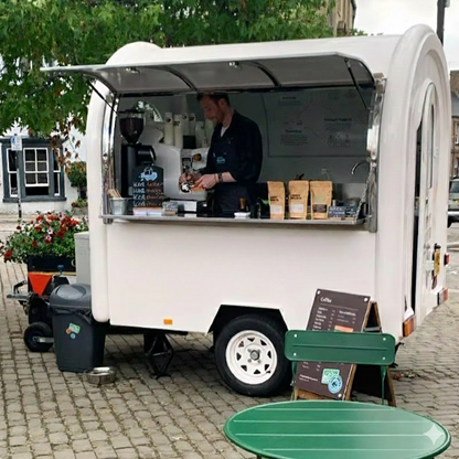 Mobile BBQ Food Trailer with Full Kitchen Equipment