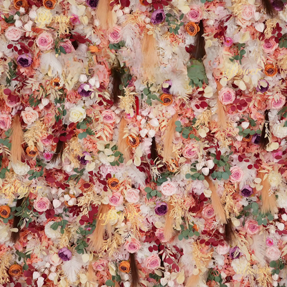 5D Romantic Flower Wall Backdrop Decor