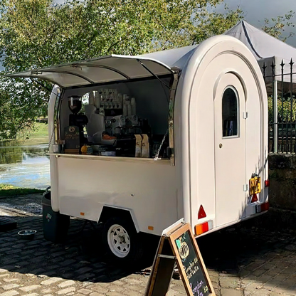 Mobile BBQ Food Trailer with Full Kitchen Equipment