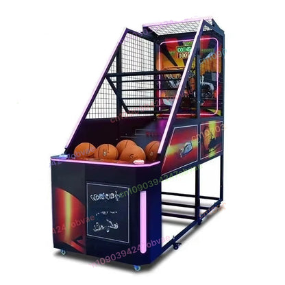 Video Game City Scoring Large Ordinary Basketball Machine Coin Game Machine Entertainment Equipment Arcade Basketball Machine
