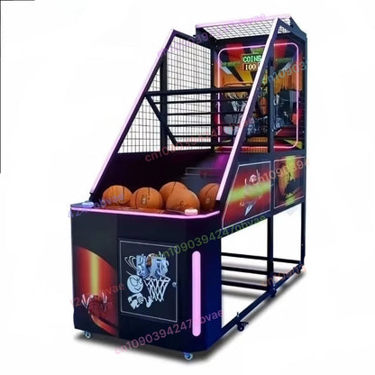 Video Game City Scoring Large Ordinary Basketball Machine Coin Game Machine Entertainment Equipment Arcade Basketball Machine