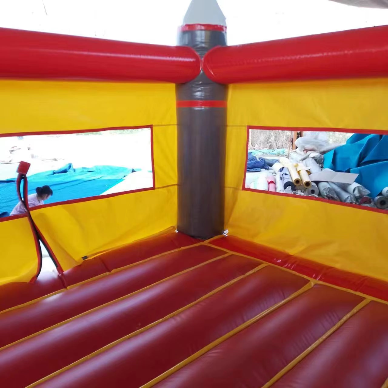 New Design Fun Moonwalk Jumper Bouncer Bouncy Jump Castle Inflatable Bounce House for Kids Party Combo