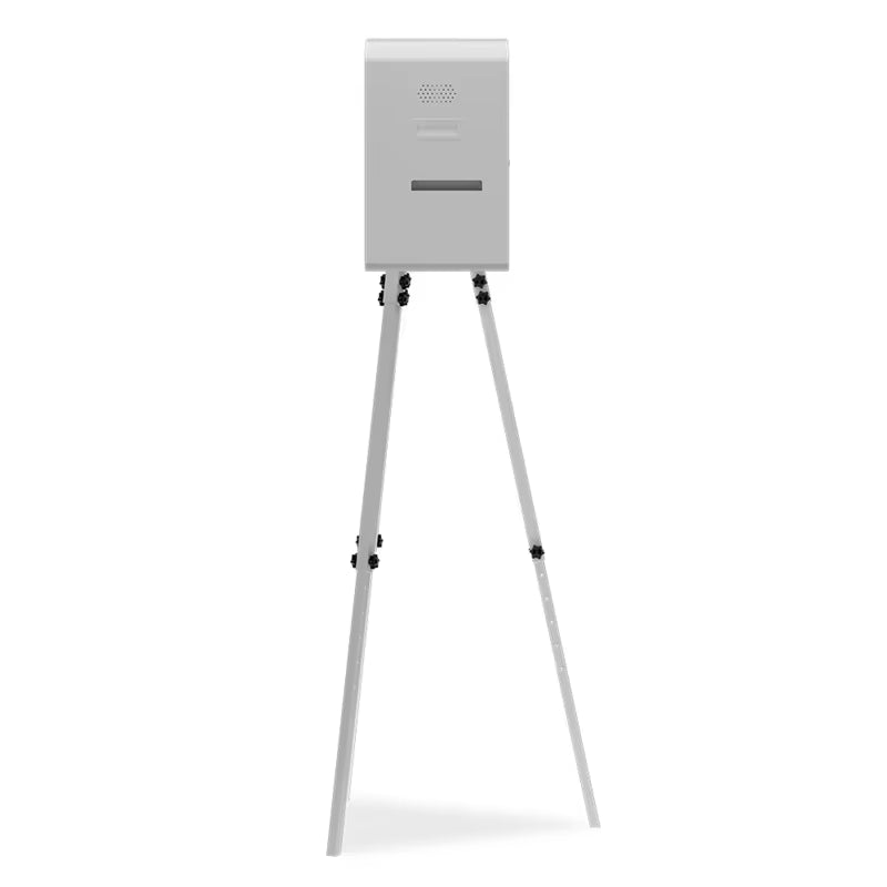 Photo Booth with 15.6-Inch Touchscreen, Portable Selfie Tripod and DSLR Camera for Wedding Event Rental