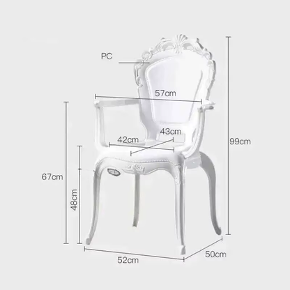Transparent Acrylic Dining Chair – Creative Kitchen & Household Chair