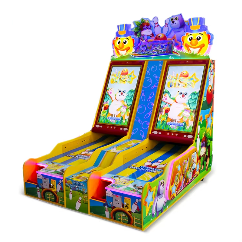 Indoor Coin-Operated Electronic Bowling Arcade Machine (2-Player)
