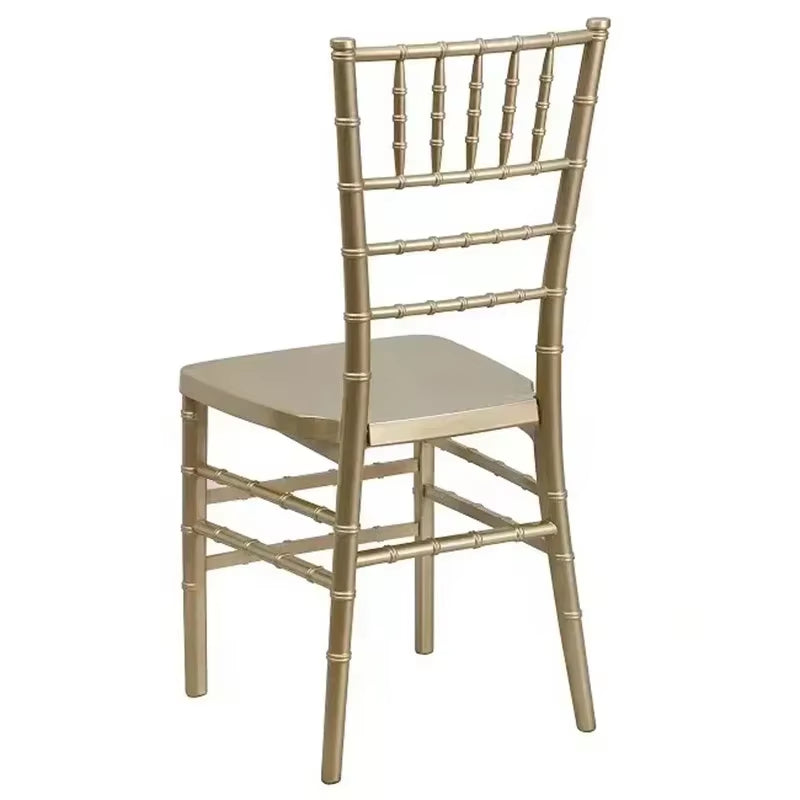For Wedding Outdoor Events Resin-Gold Spray Painted Tiffany Acrylic Removable Chavari and Phoenix Chair Dining Chairs Стул