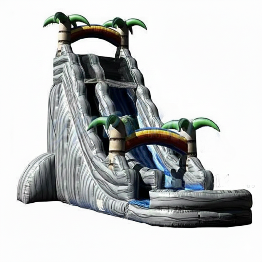 Portable Inflatable Bounce House & Water Slide for Kids
