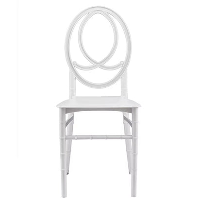 Plastic Chair Wedding Banquet Hotel Outdoor Bamboo White Gold Modern Simple Dining Chair Wholesale