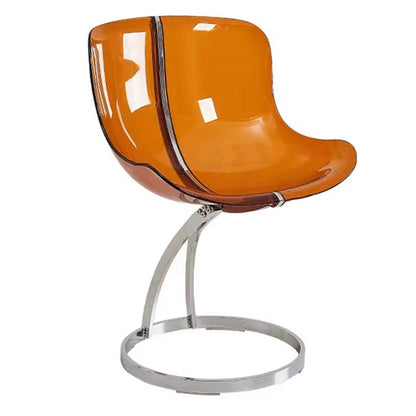 Furniture Nordic Transparent Acrylic Dining Chairs,Home Living Room Backrest Lounge Chairs,Bedroom Desks,Stool,Makeup Stools