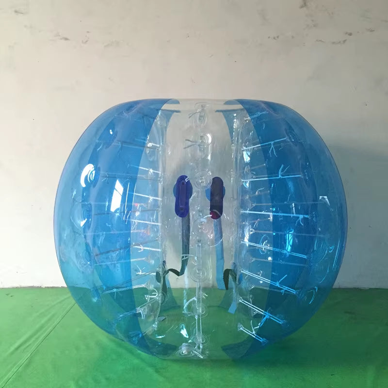 100%TPU Material Air Bubble Soccer Zorb Ball 1M Air Bumper Ball Inflatable Bubble Football,Zorb Ball for Child
