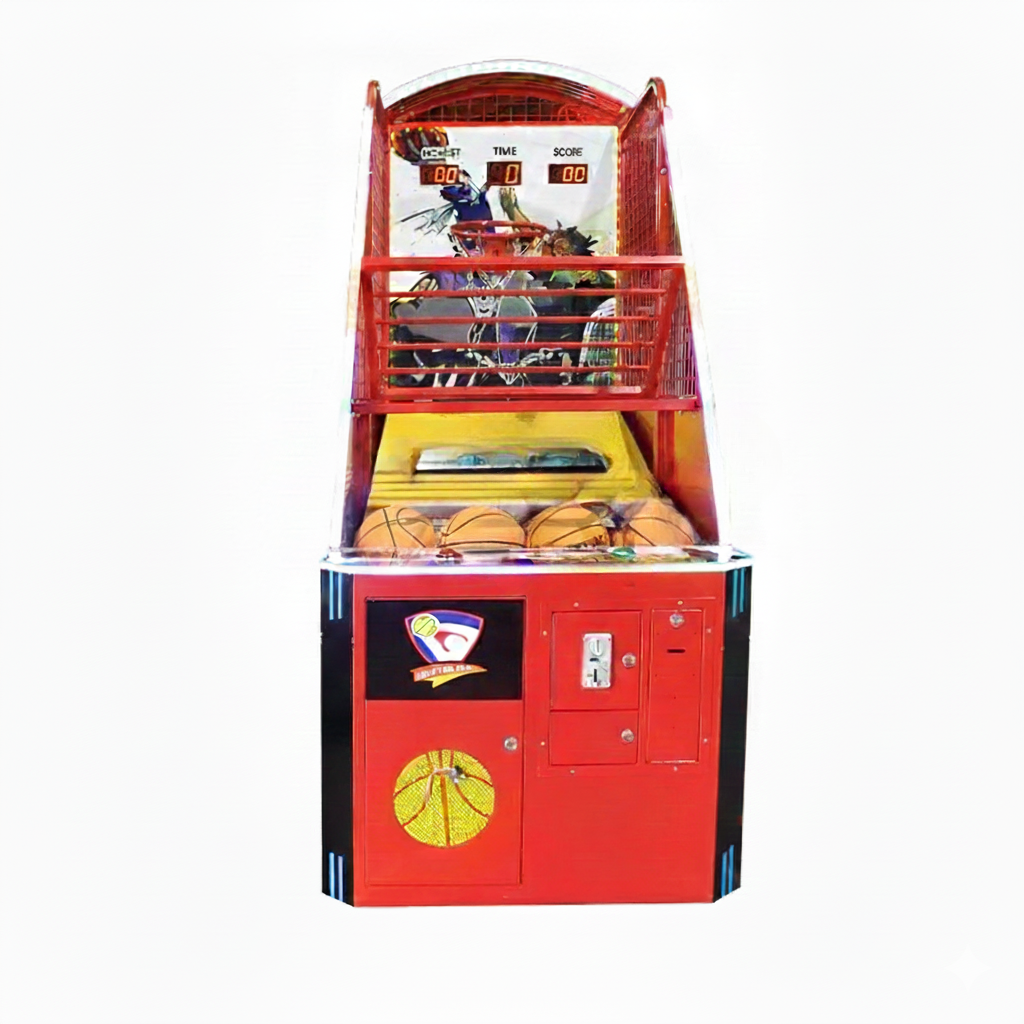 Sport Mini Youth Coin-Operated Folding Basketball Arcade Machine