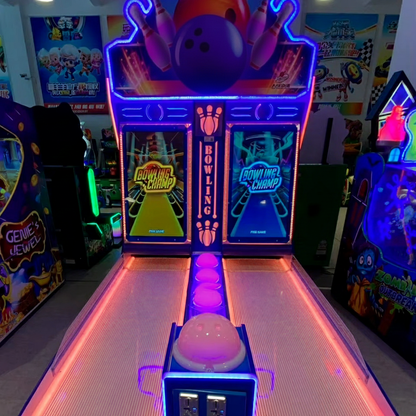 Indoor Coin-Operated Bowling Arcade Machine