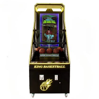 Coin Operated Indoor 60-Inch LCD Screen Electric Basketball Arcade Machine Street Basketball Crazy Shoot Basketball Machine