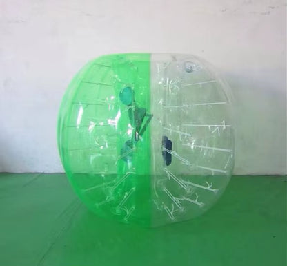 100%TPU Material Air Bubble Soccer Zorb Ball 1M Air Bumper Ball Inflatable Bubble Football,Zorb Ball for Child