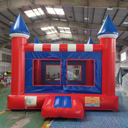 Red 4x4M Commercial Inflatable Bounce House