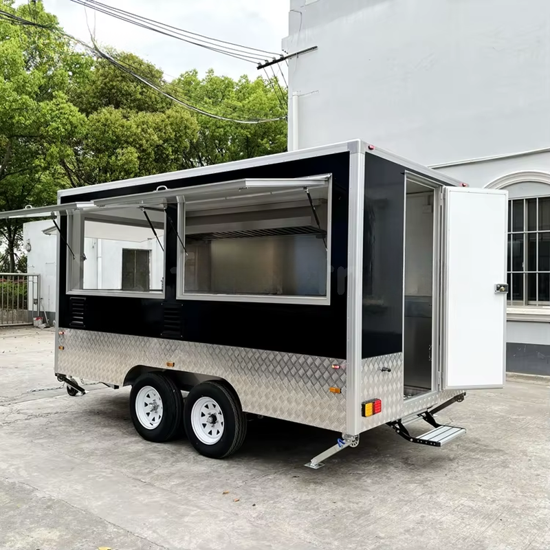 USA Approved Food Truck Trailer with Full Kitchen
