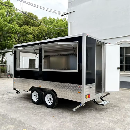 USA Approved Food Truck Trailer with Full Kitchen
