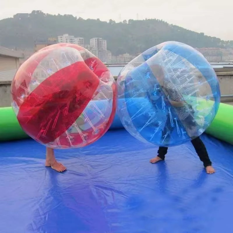 Inflatable Bumper Ball Bubble Soccer Ball 1.5M Diameter TPU Material Football Bumper Inflatable Zorb Ball