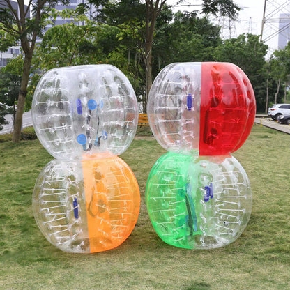 100%TPU Material Air Bubble Soccer Zorb Ball 1M Air Bumper Ball Inflatable Bubble Football,Zorb Ball for Child