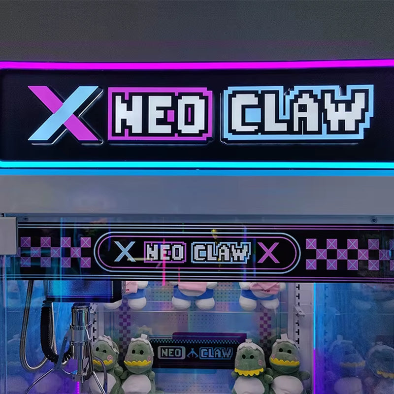 Neofuns Claw Crane Grab Machine Coin Operated Games Toy Plush Vending Arcade Metal Cabinet Doll Machine with Bill Acceptor