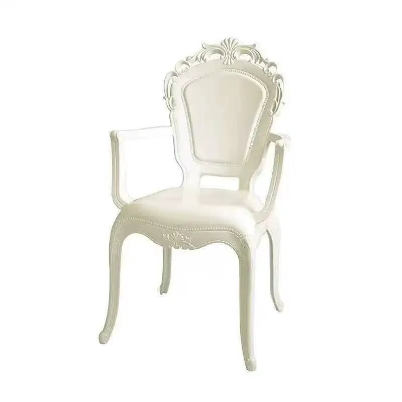 Transparent Simple Dining Chairs Creative Kitchen Furniture Household Acrylic Crystal Dining Chair Designer Palace Style Stool H