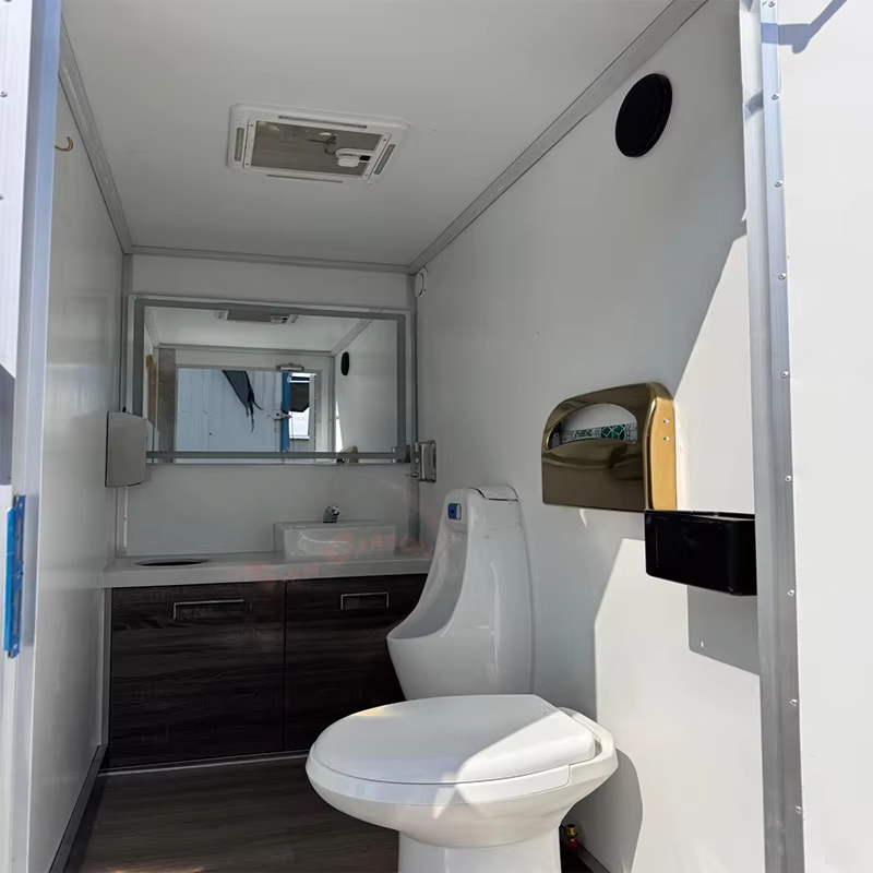 Mobile Outdoor Luxury Portable Bathroom Trailer – Camping & Caravan Restrooms